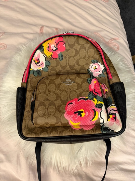 dooney leather backpack & Bourke Women's Florentine Zip Pod in Salmon Example (note in your order):Side Plate/Rover(60-90) Power Handle Leetie Bourke embossed metal label Fjällräven Kånken Mini Backpack